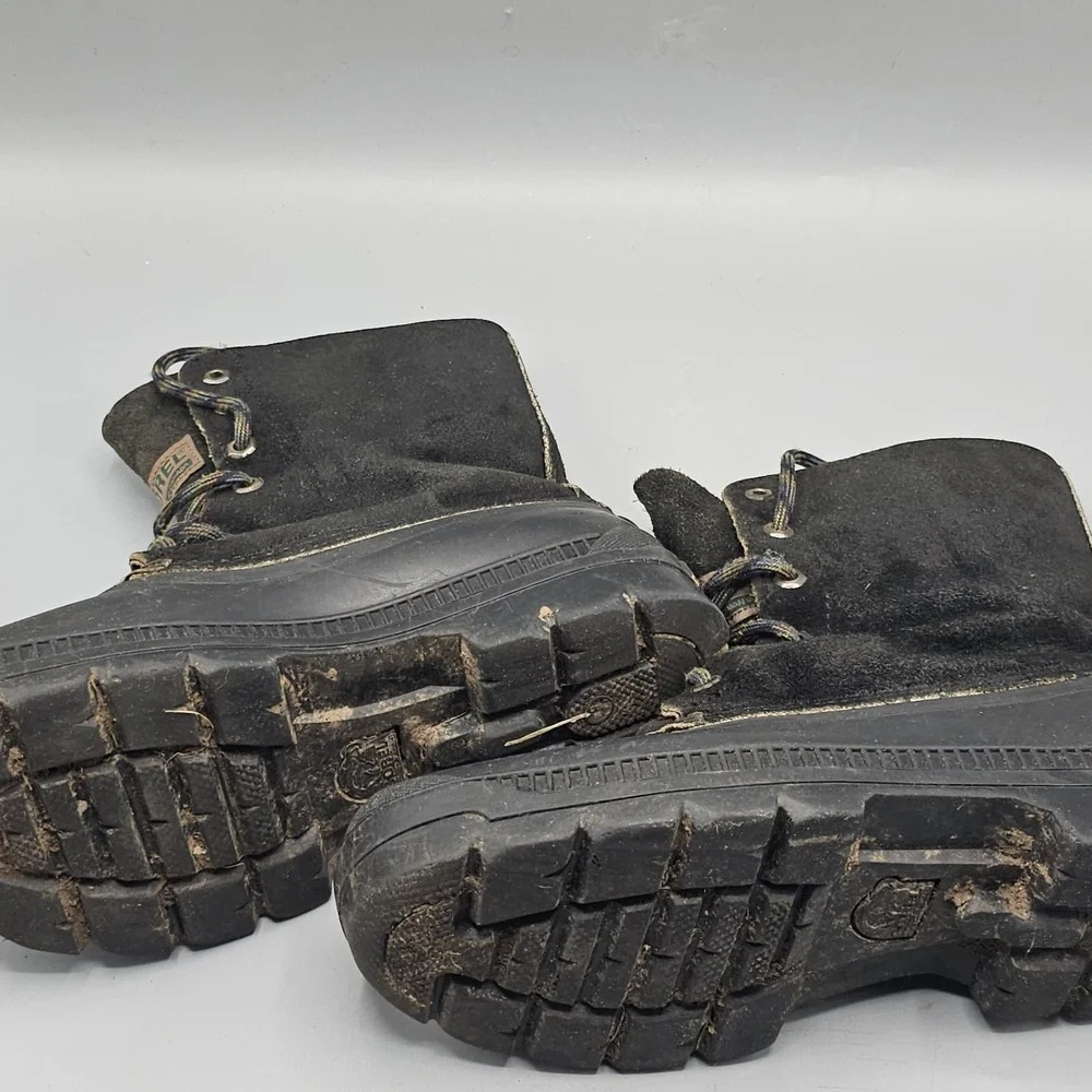 Vintage Sorel Kaufman Canada Waterproof Lace Up Winter Snow Boots Size 8 90s